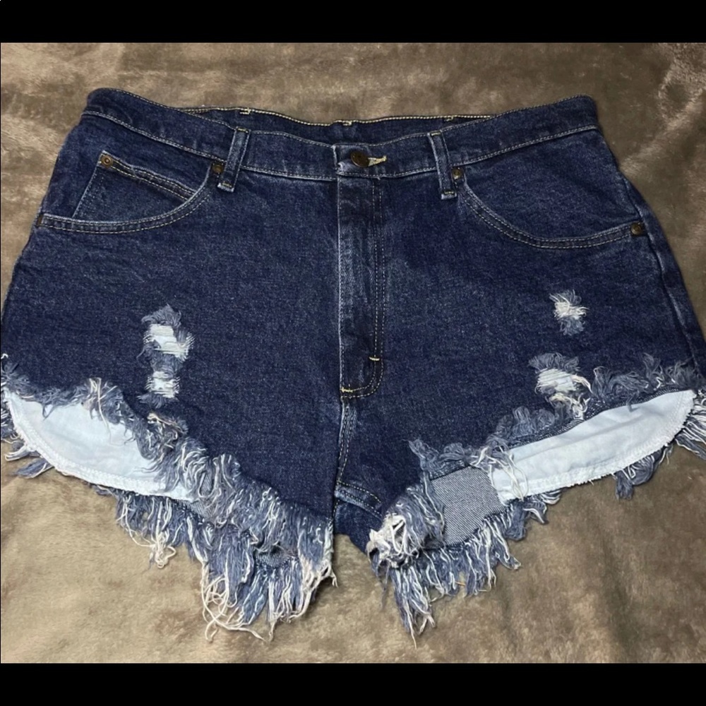 Wrangler high waisted shorts